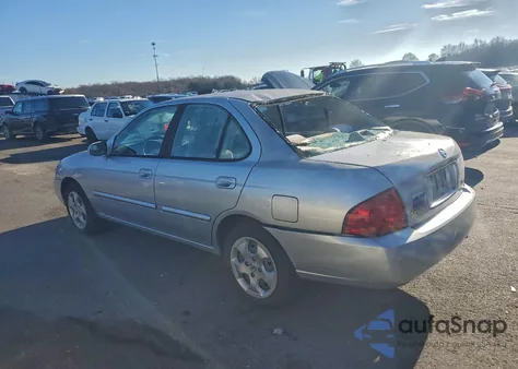 2005 Nissan Sentra 1.8 из США, поврежденный, VIN 3N1CB51D05L487252